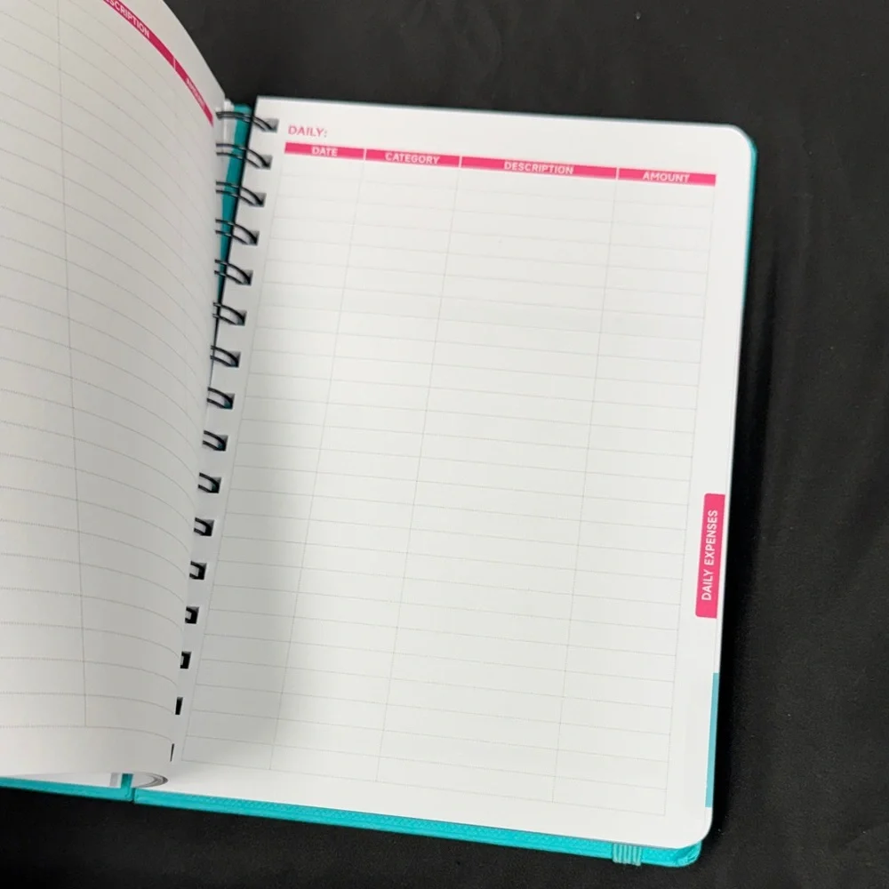Timex Teal Budget Planner